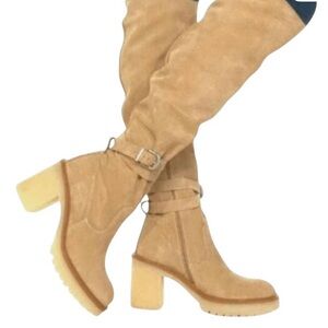 NWOB FREE PEOPLE Jasper Over The Knee Boot Size 39 (US 8.5)